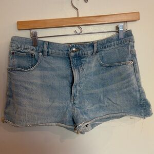 Madewell Light Blue Jean Shorts!
